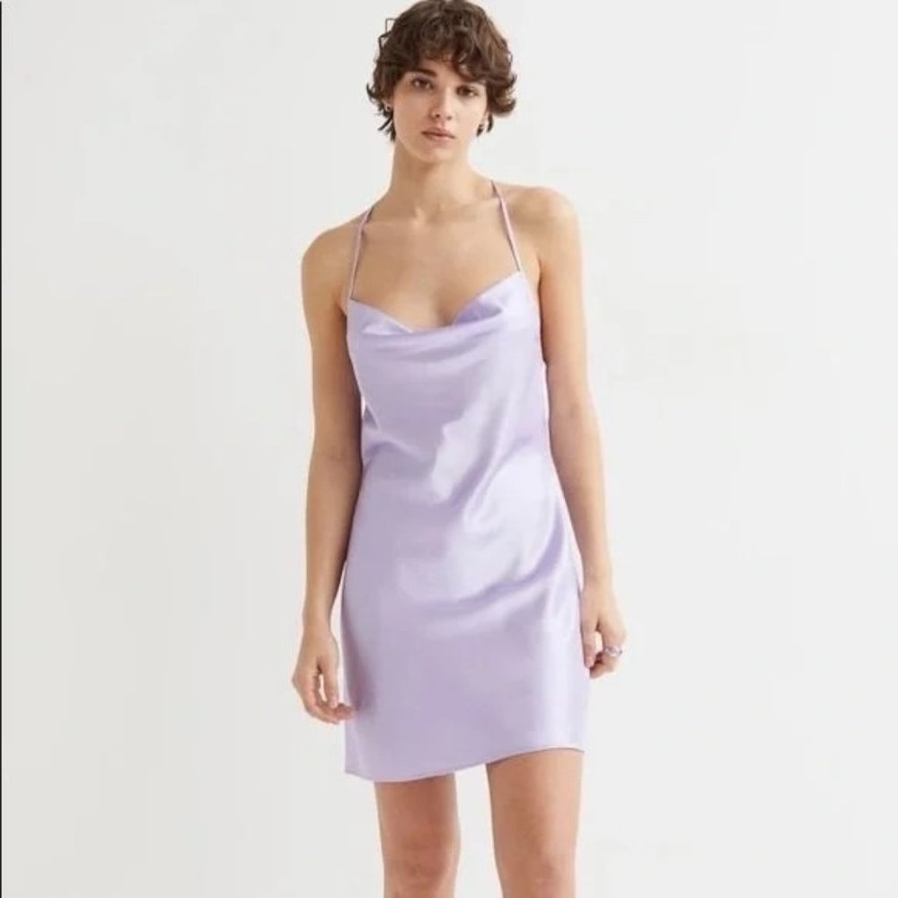 H&M Satin Slip Dress